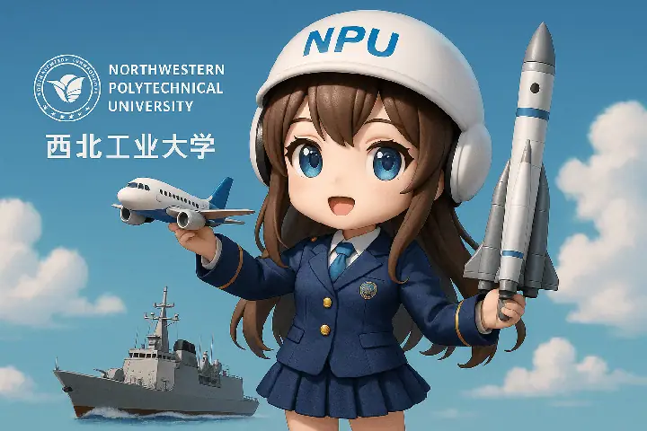 3D Q版大学拟人化形象 · @dotey 的来源效果图
