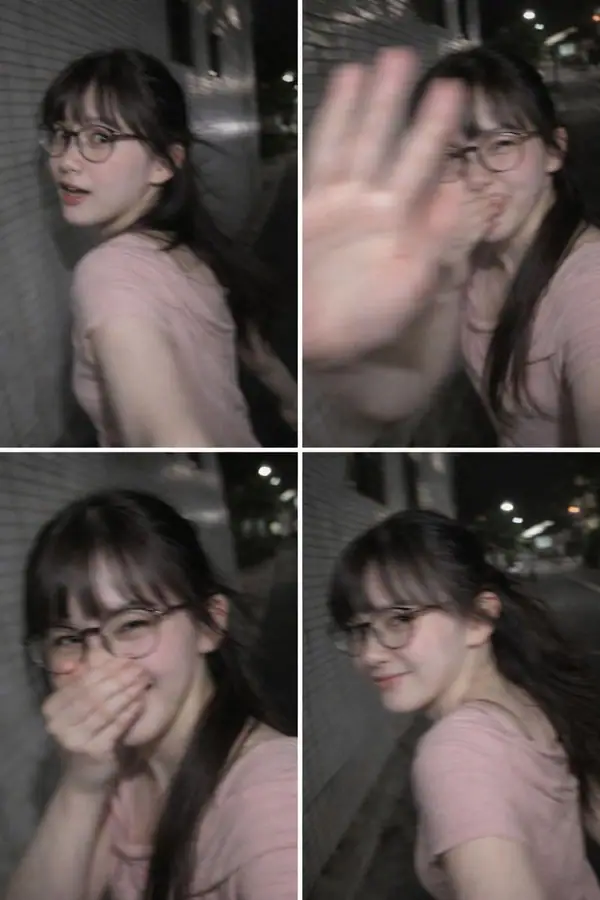 东京夜街遮挡镜头的晃动闪光抓拍 · @HustleXR 的来源效果图