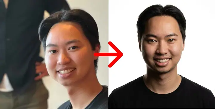 高清肖像转换 · Alex | The AI Ads Guy 的来源效果图