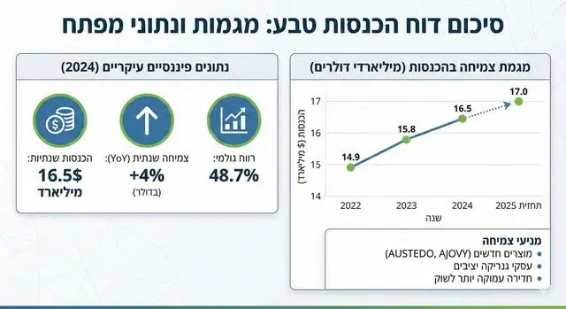 企业营收报告信息图 · Ofer Shapira 的来源效果图